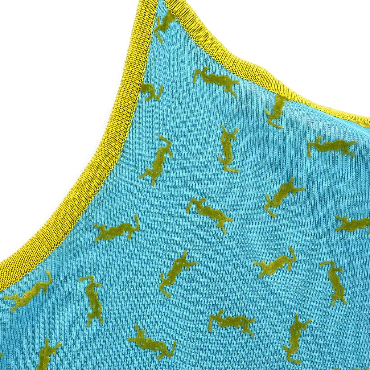 Yves Saint Laurent Camisole Dress Light Blue #M