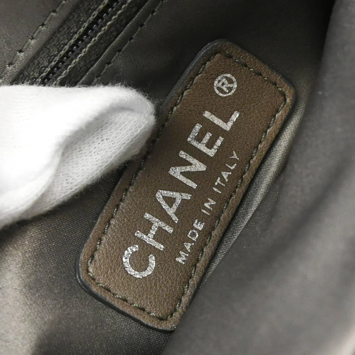 Chanel 2006-2008 Black Satin Bow Shoulder Bag