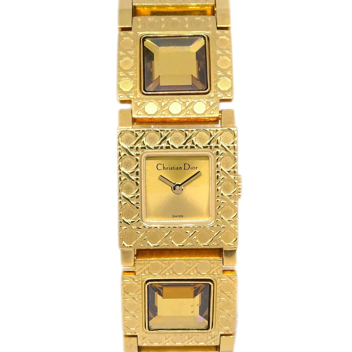 Christian Dior * D60-159 La Parisienne Quartz Watch Gold