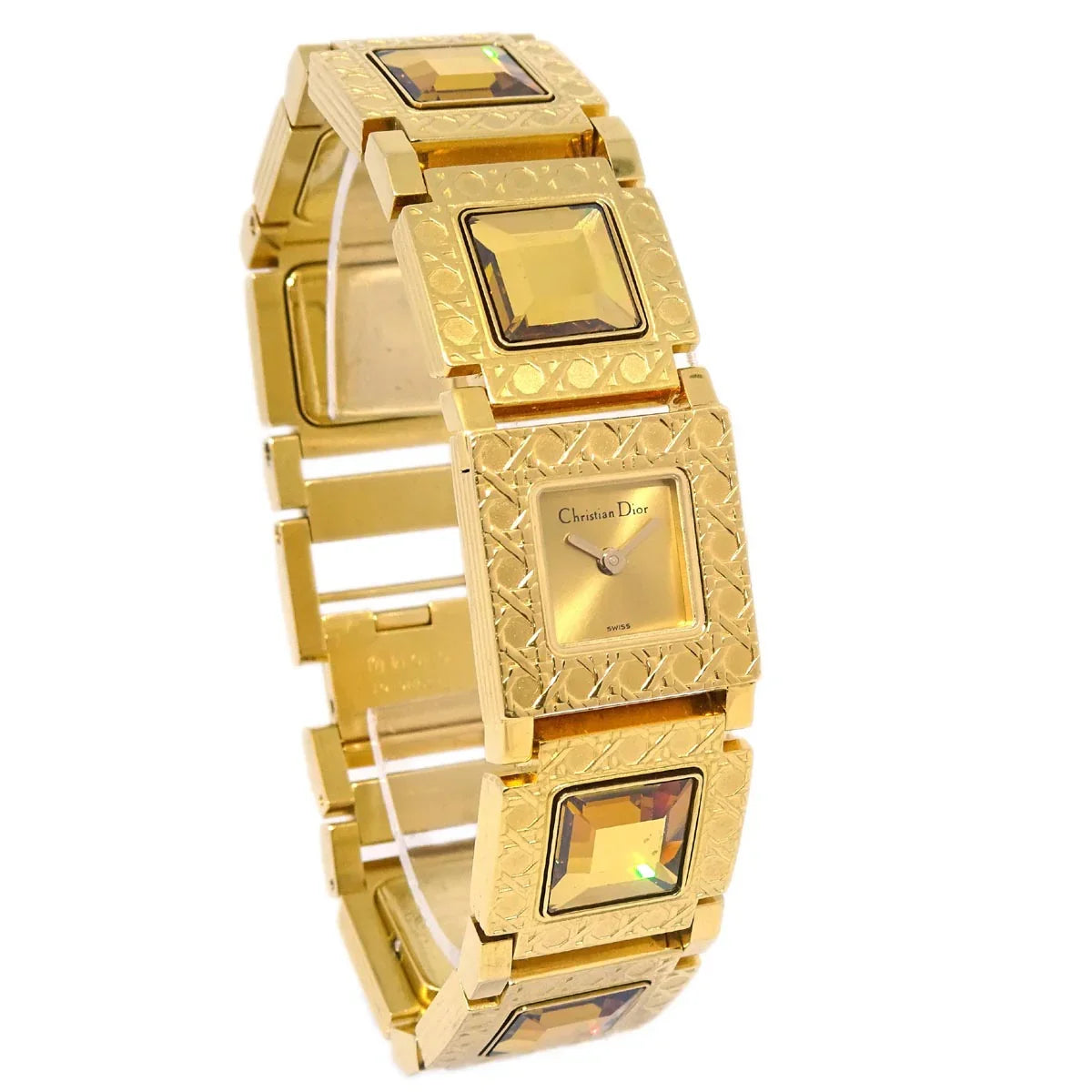Christian Dior * D60-159 La Parisienne Quartz Watch Gold