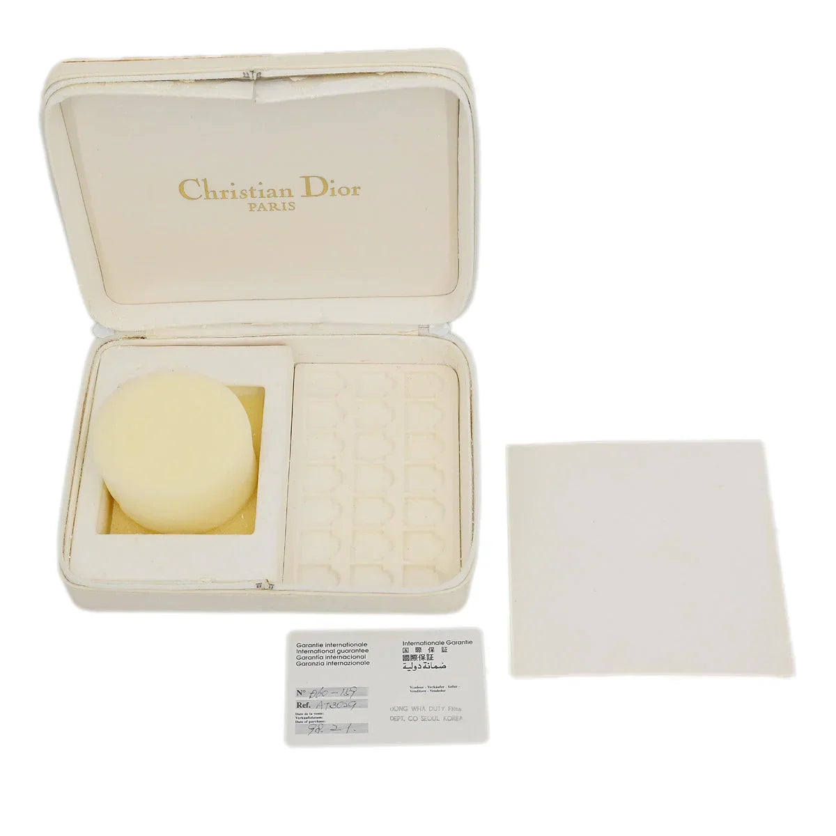 Christian Dior * D60-159 La Parisienne Quartz Watch Gold