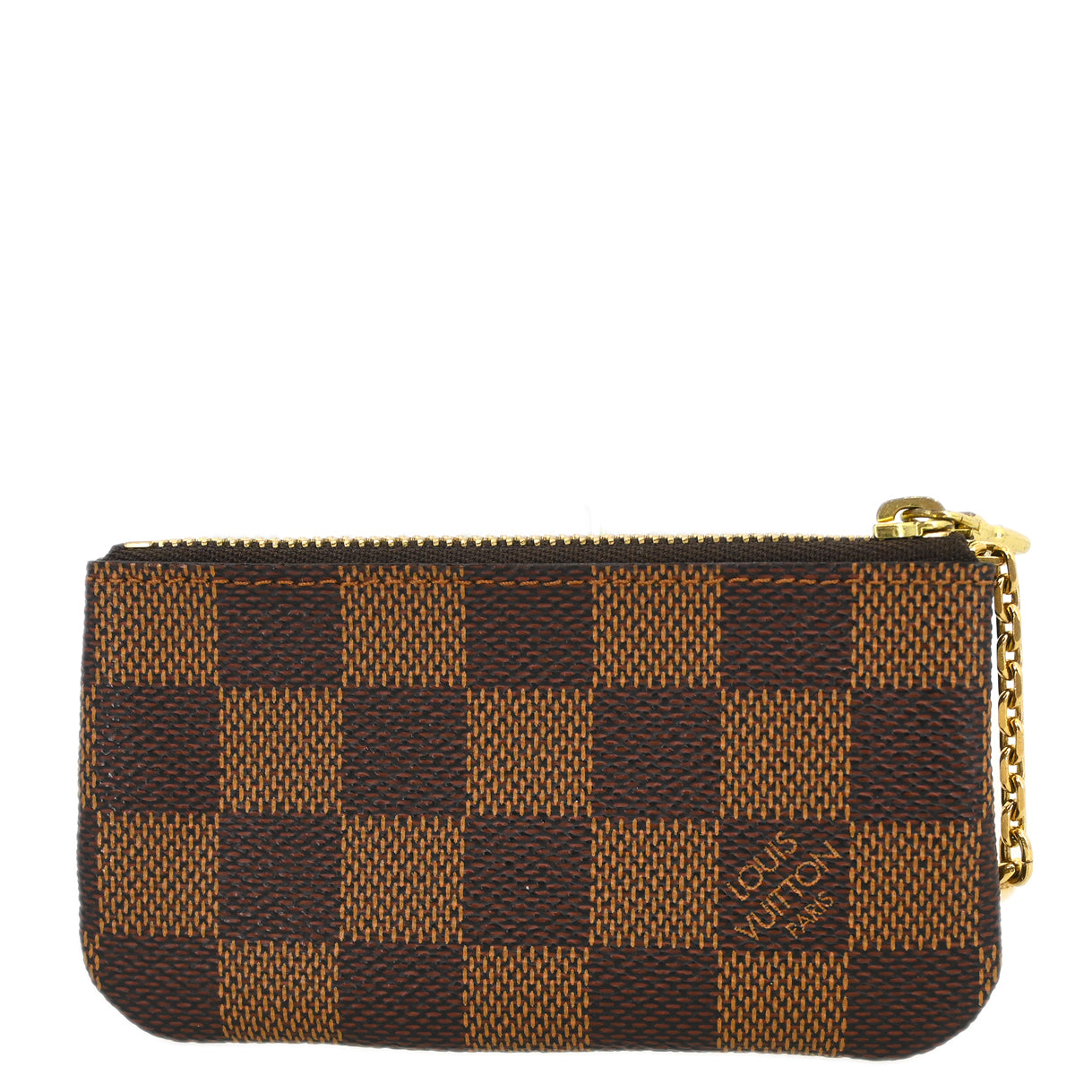 Louis Vuitton 2004 Damier Pochette Cles Coin Case Wallet Purse N62658