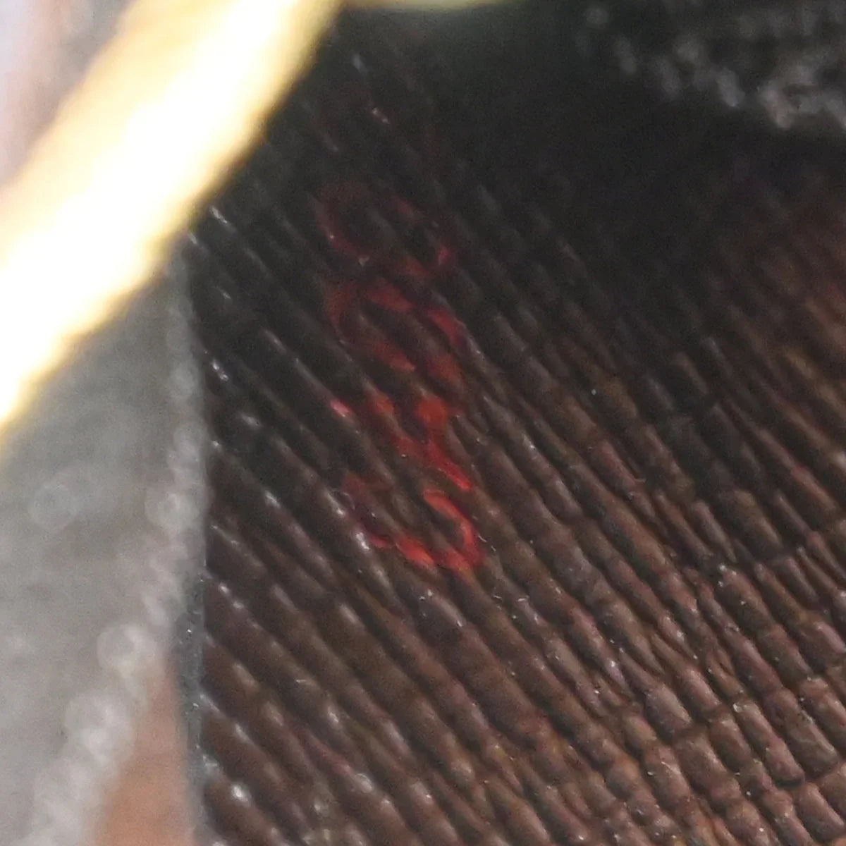 Louis Vuitton 2004 Damier Pochette Cles Coin Case Wallet Purse N62658