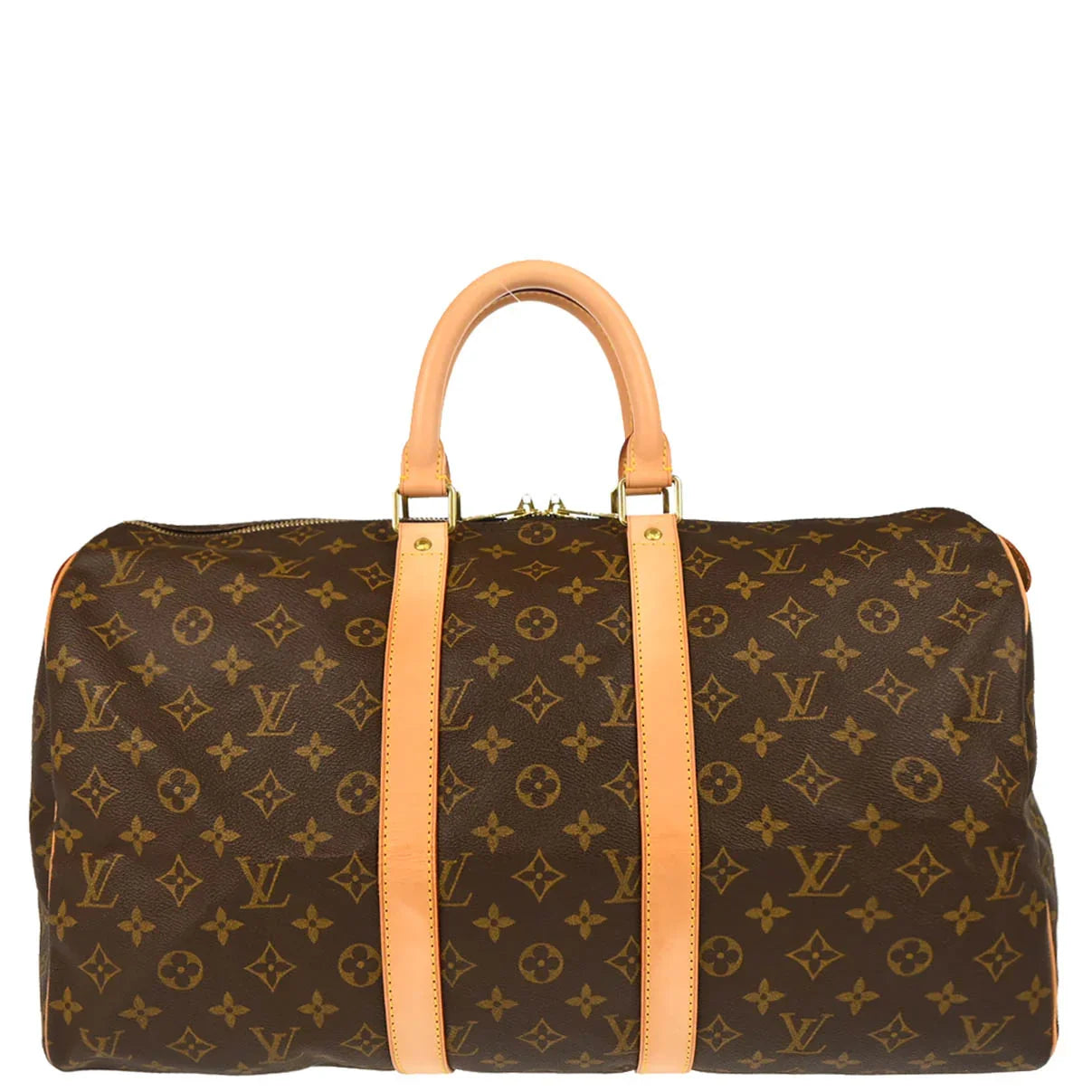 Louis Vuitton 2002 Monogram Keepall 45 Travel Duffle Handbag M41428