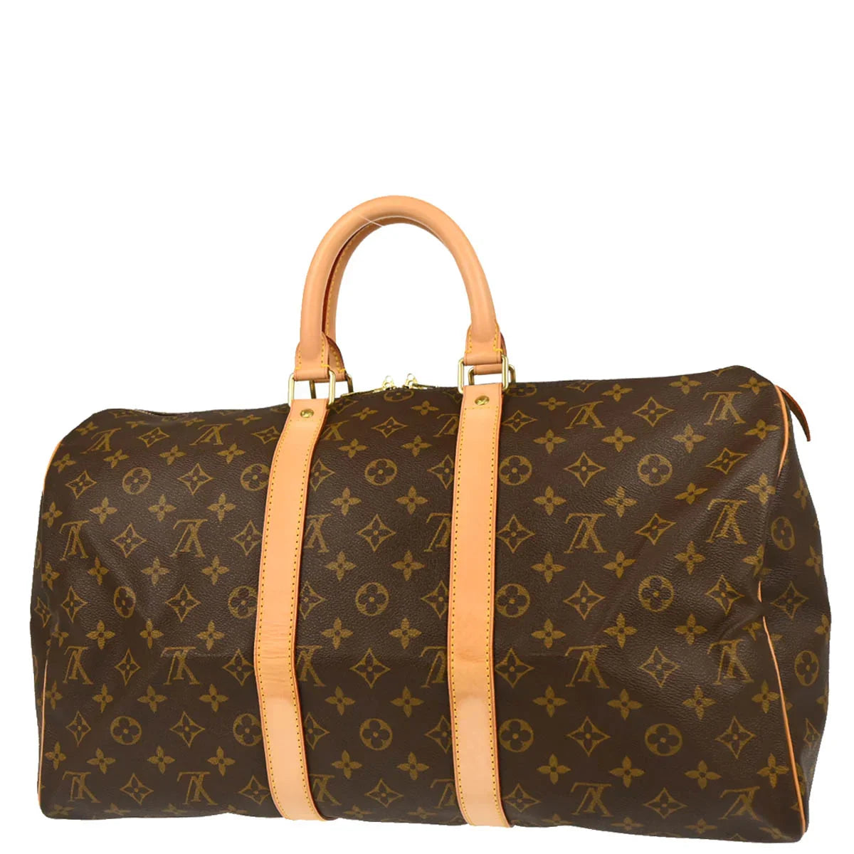 Louis Vuitton 2002 Monogram Keepall 45 Travel Duffle Handbag M41428