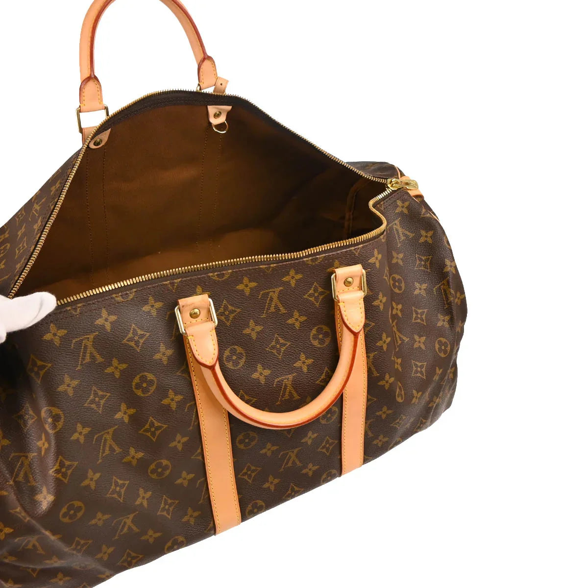 Louis Vuitton 1999 Monogram Keepall 55 Travel Duffle Handbag M41424