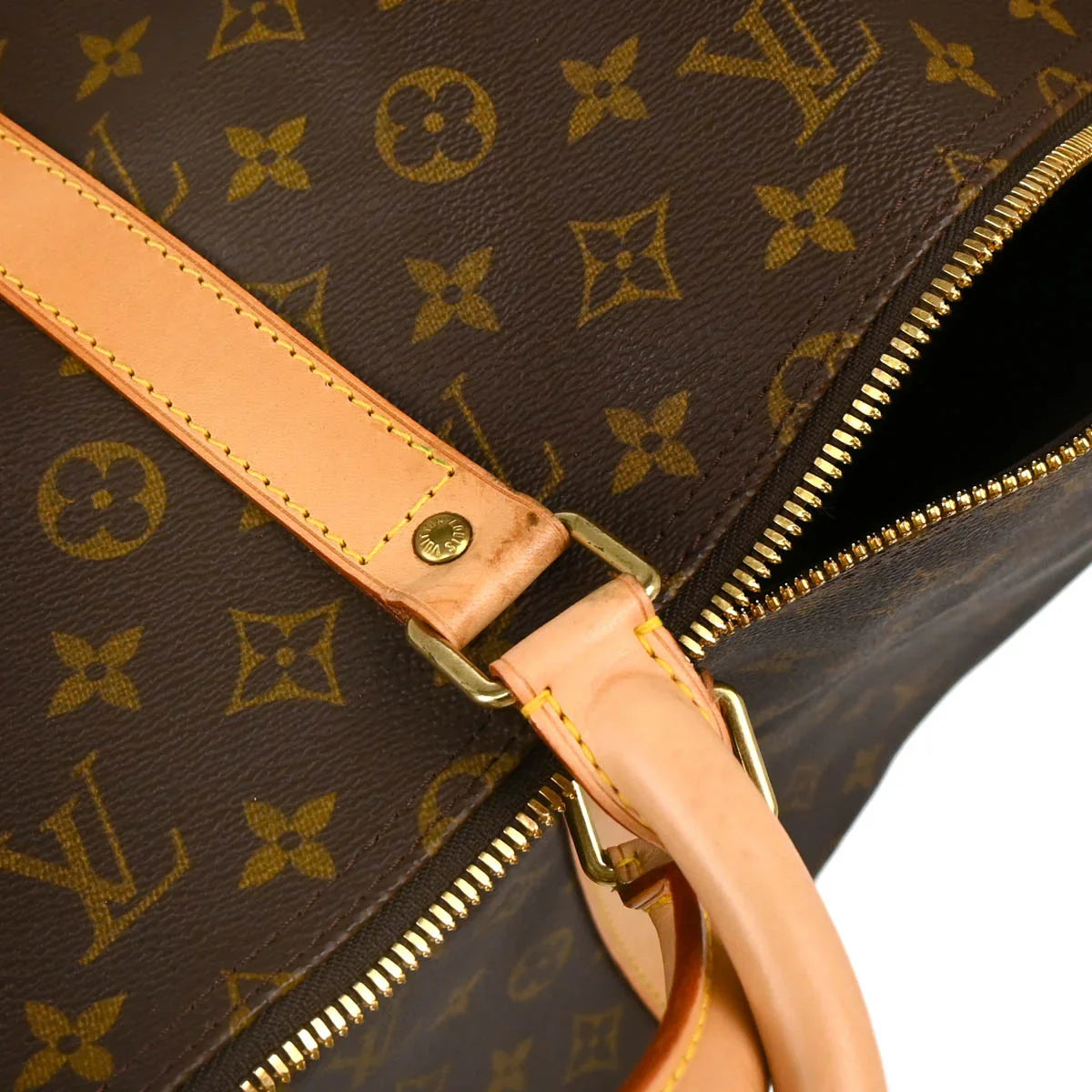 Louis Vuitton 1999 Monogram Keepall 55 Travel Duffle Handbag M41424