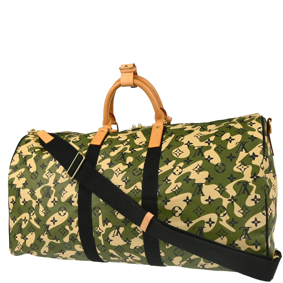 Louis Vuitton 2008 Monogramouflage Keepall Bandouliere 55 Duffel Bag M95774