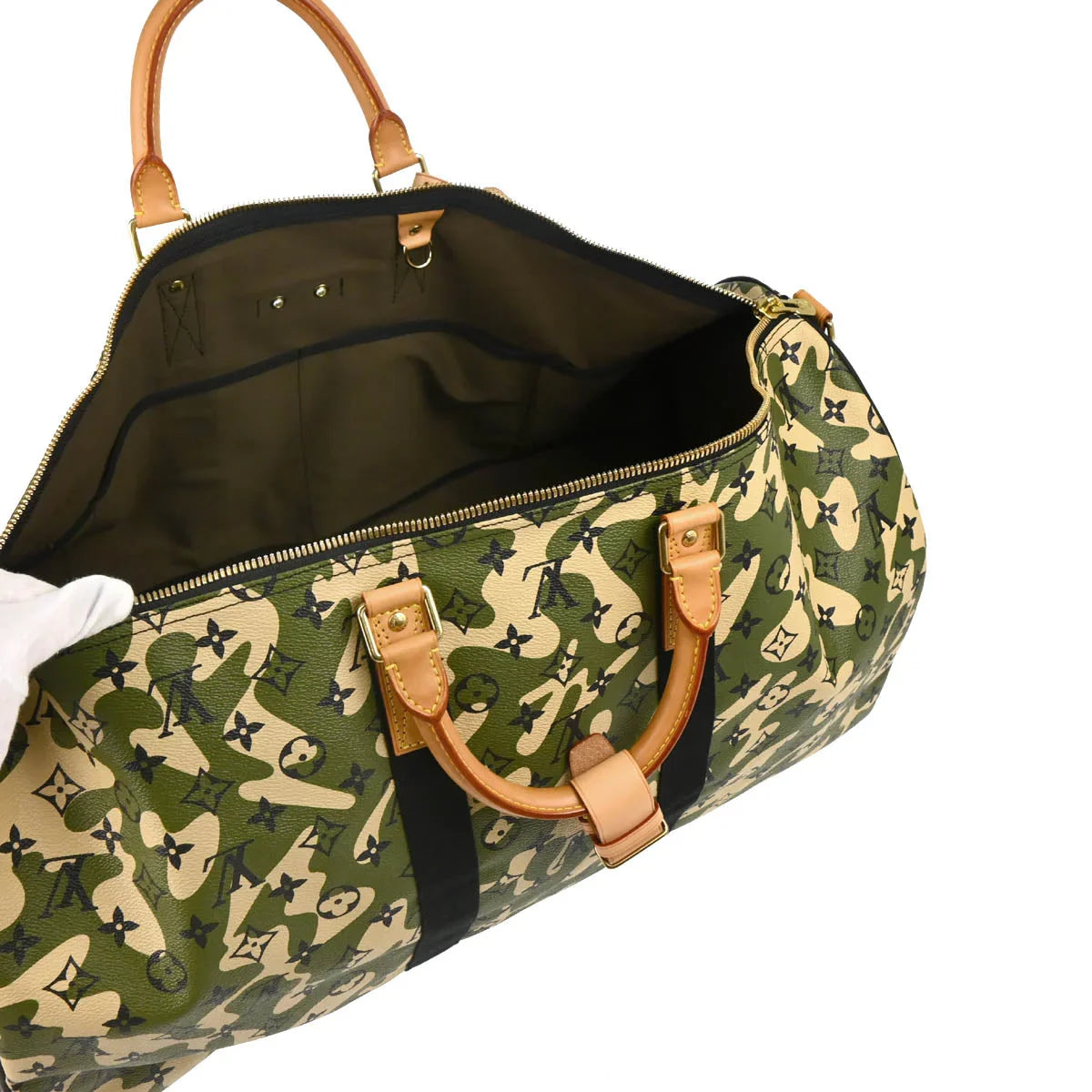 Louis Vuitton 2008 Monogramouflage Keepall Bandouliere 55 Duffel Bag M95774