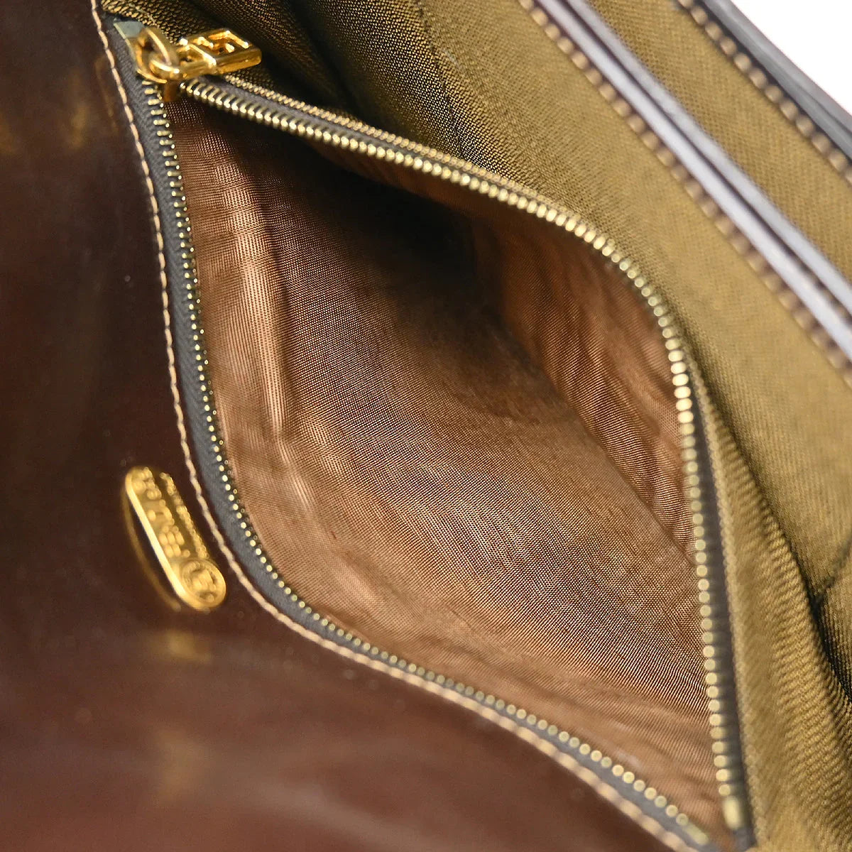 Fendi Brown Zucca Wallet Purse