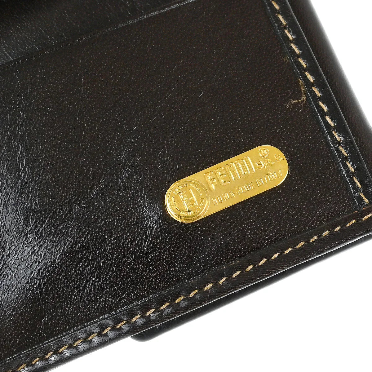 Fendi 2007 Brown Zucca Wallet Purse