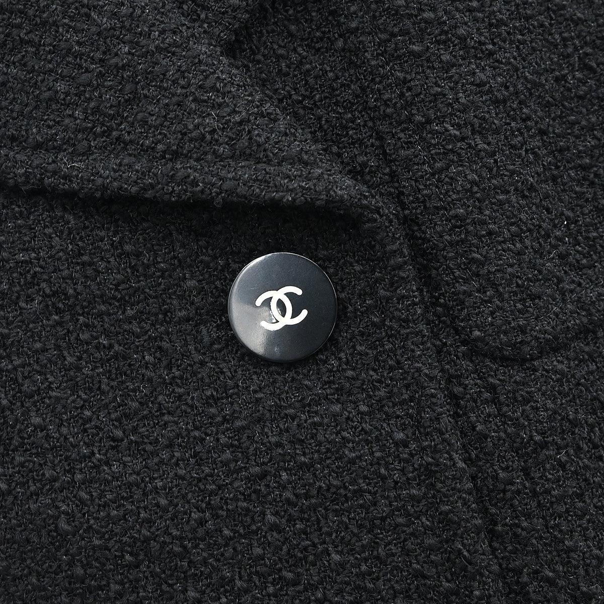Chanel 1995 Setup Suit Jacket Skirt Black #36