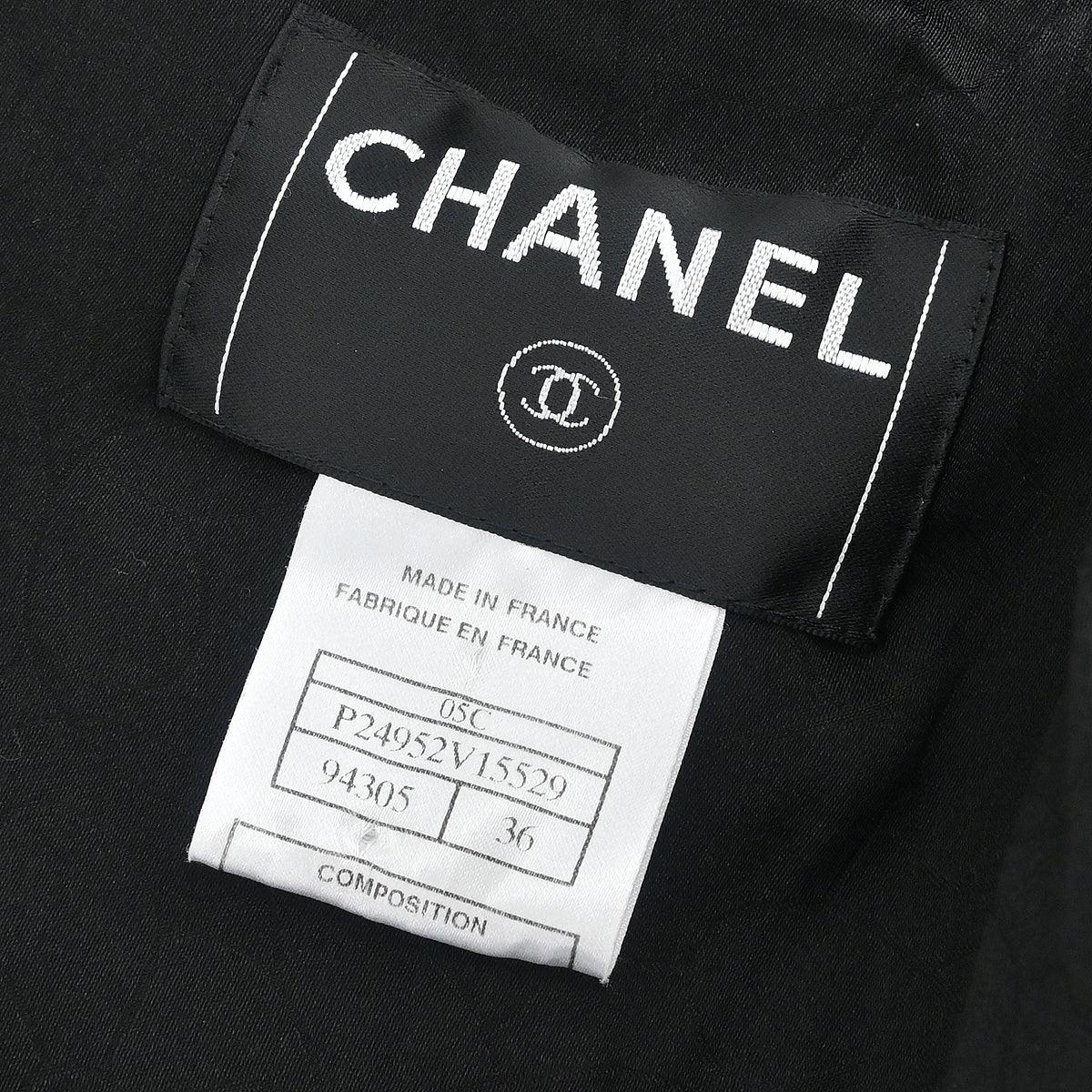 Chanel 2005 Black & White "Devil Wears Prada" Jacket #36