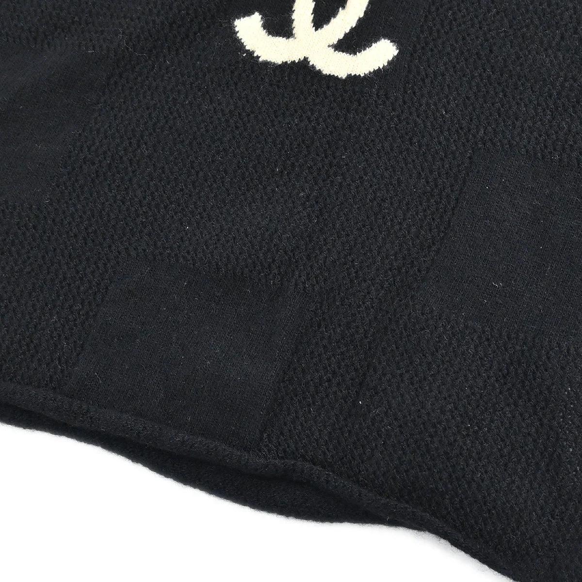Chanel 2001 Short Sleeve Top Black #38