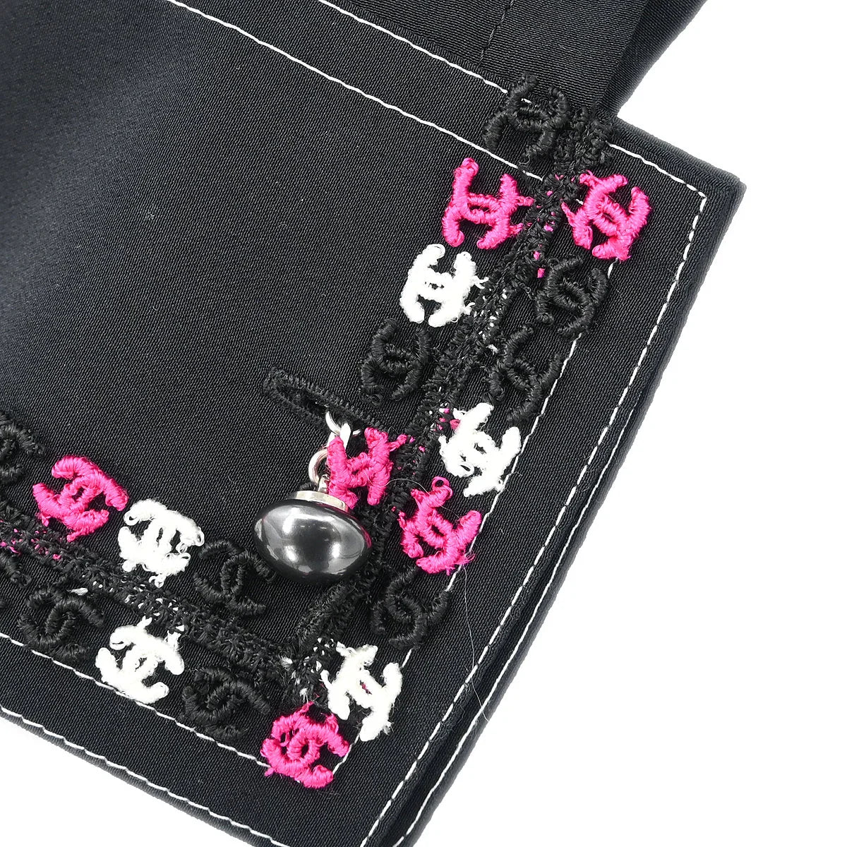 Chanel 2004 Blouse Shirt Black #36