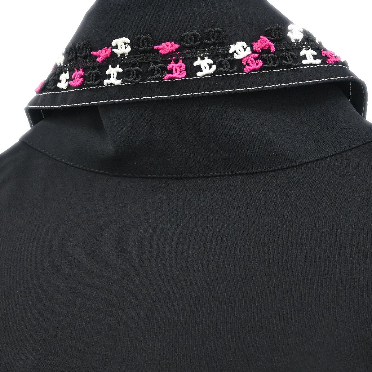 Chanel 2004 Blouse Shirt Black #36