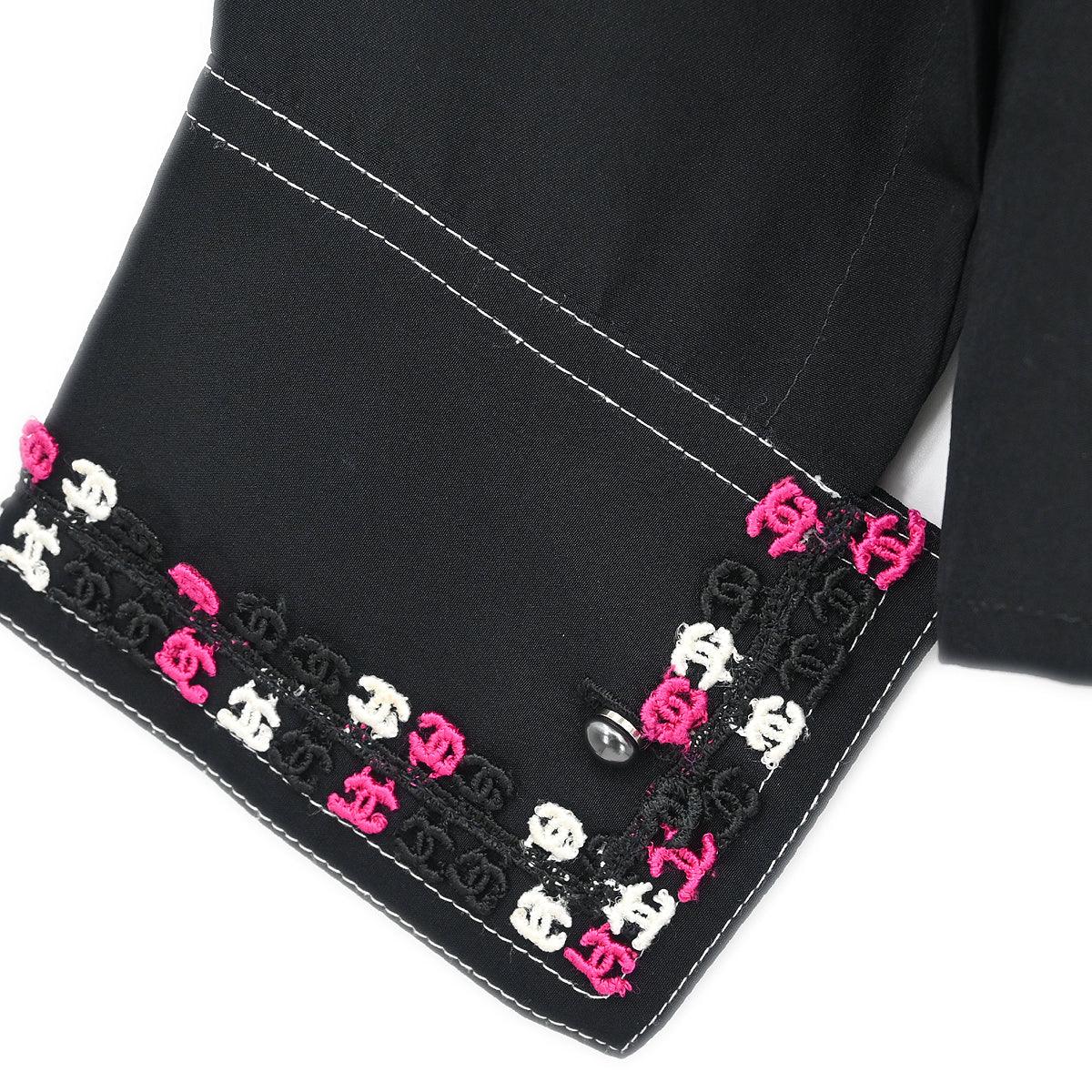 Chanel 2004 Blouse Shirt Black #36