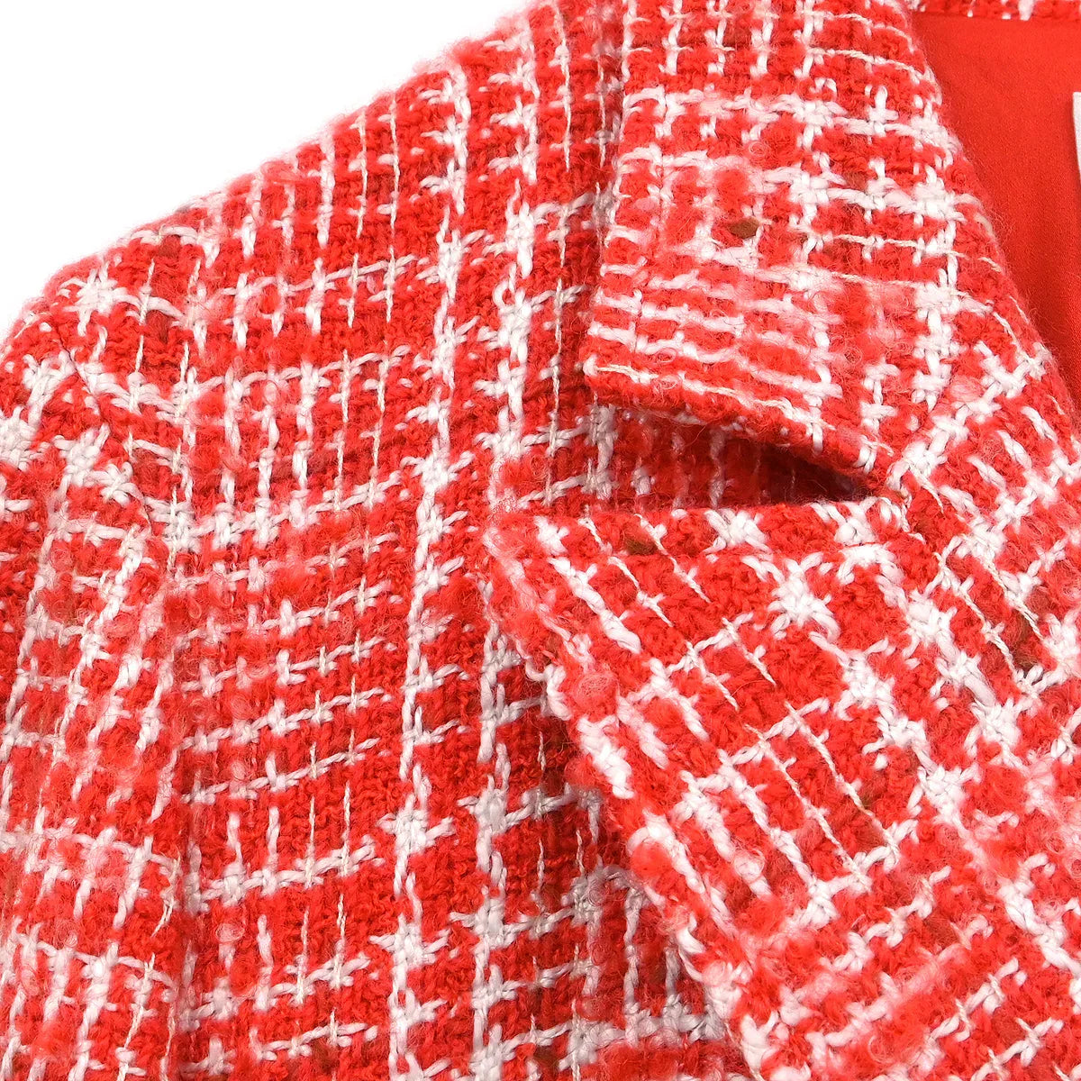 Chanel 1997 Jacket Coat Red #40
