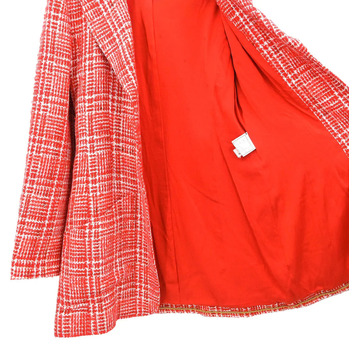 Chanel 1997 Jacket Coat Red #40