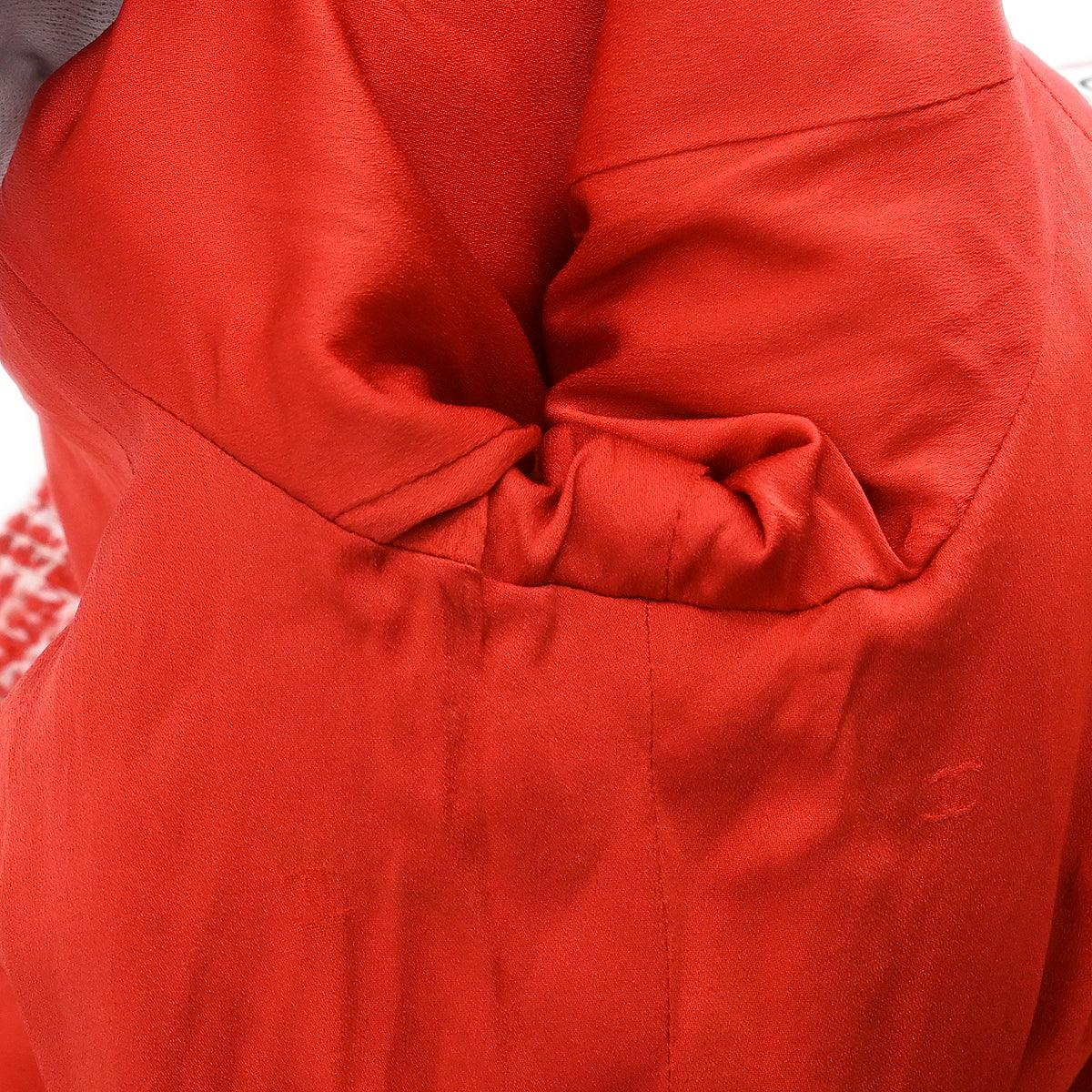 Chanel 1997 Jacket Coat Red #40