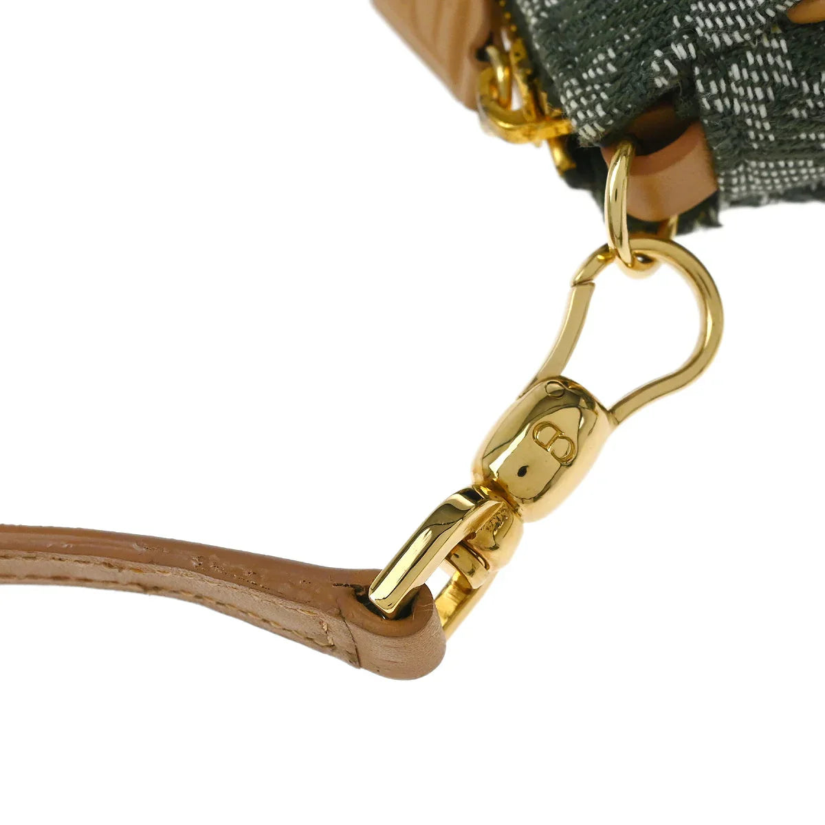 Christian Dior 2001 Green Trotter Saddle Handbag