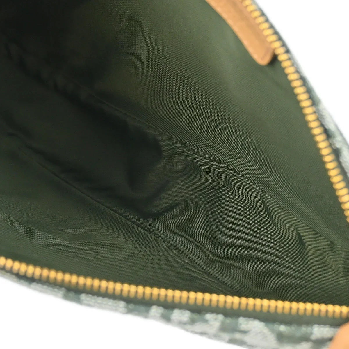 Christian Dior 2001 Green Trotter Saddle Handbag