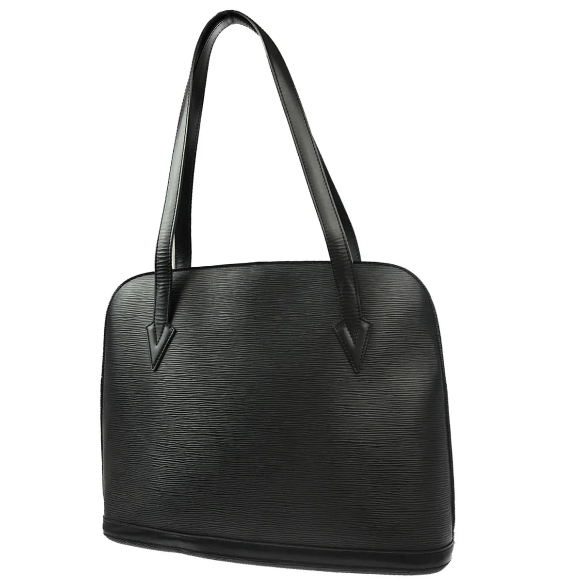Louis Vuitton 2000 Black Epi Lussac Shoulder Bag M52282
