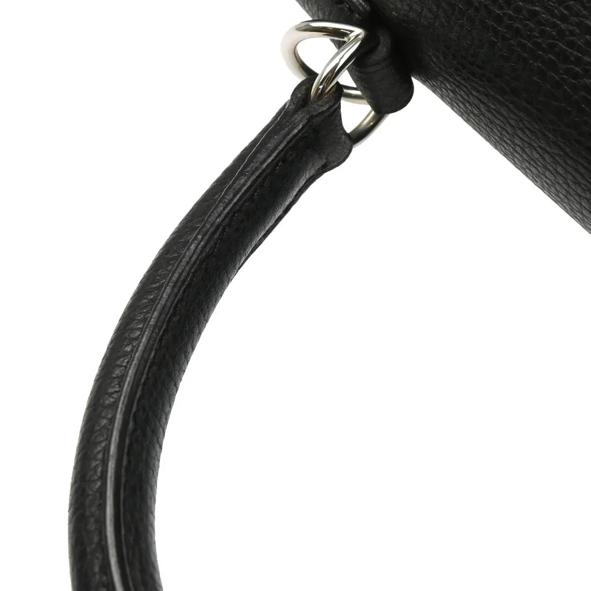 Hermes 2006 Black Togo Kelly 28 Sellier 2way Shoulder Handbag