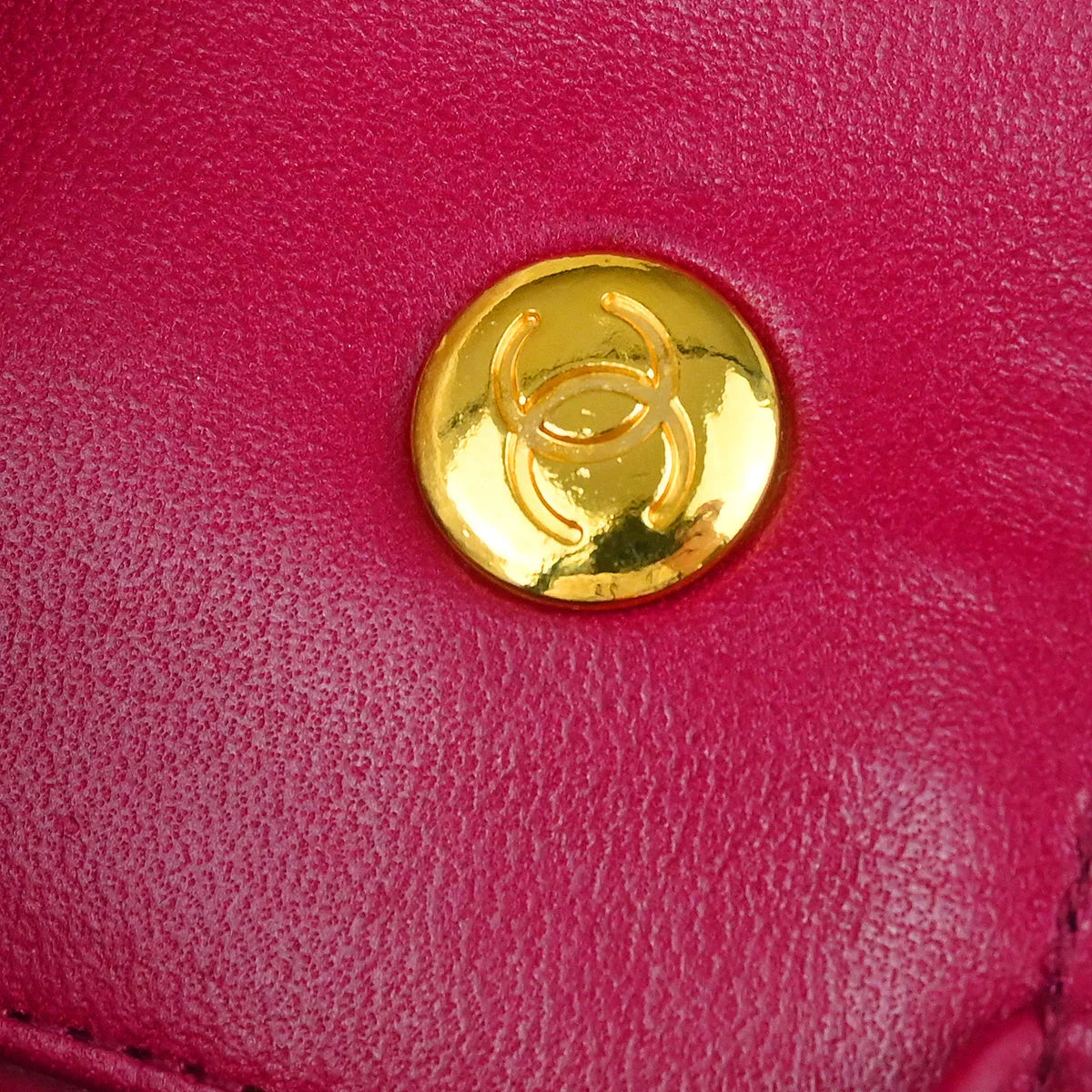 Chanel 1989-1991 Purple Lambskin Single Flap Shoulder Bag