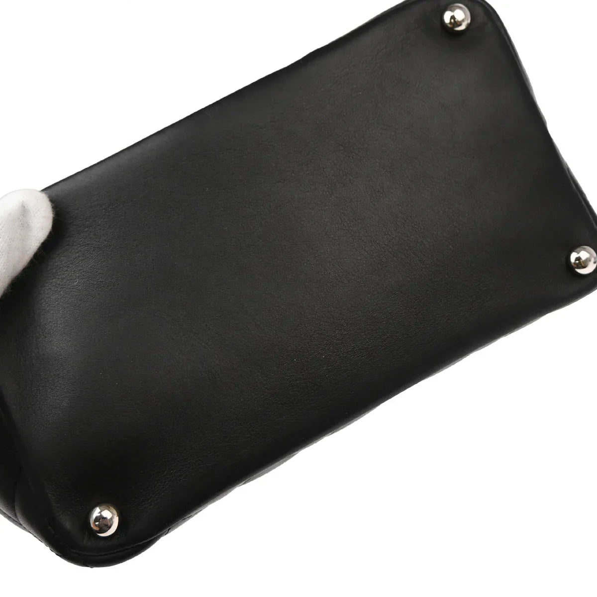 Chanel 2008-2009 Black Calfskin Cambon Ligne Tote Handbag
