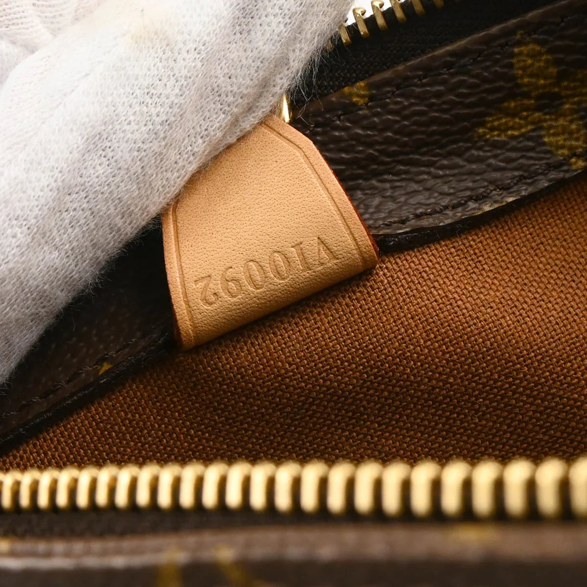 Louis Vuitton 2002 Monogram Cabas Piano Shoulder Tote Bag M51148