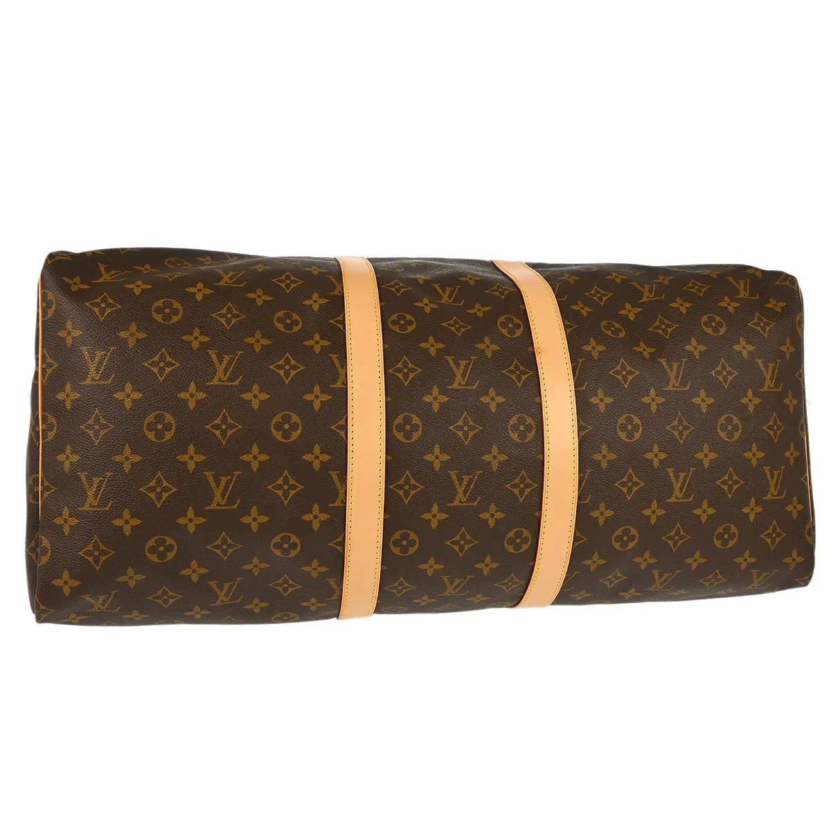 Louis Vuitton 2000 Monogram Keepall 55 Travel Duffle Handbag M41424