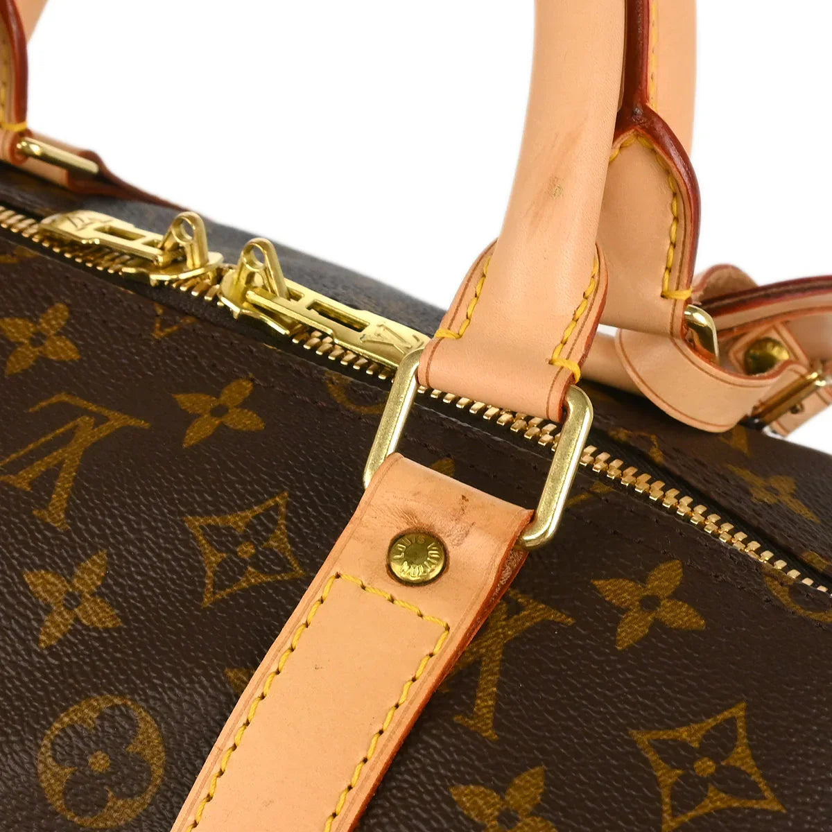 Louis Vuitton 2000 Monogram Keepall 55 Travel Duffle Handbag M41424