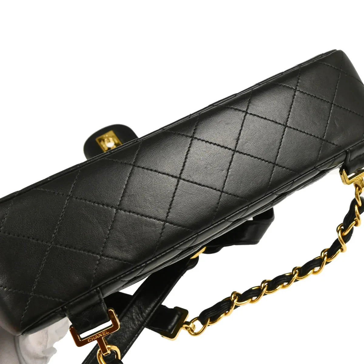 Chanel 1994-1996 Black Lambskin Backpack