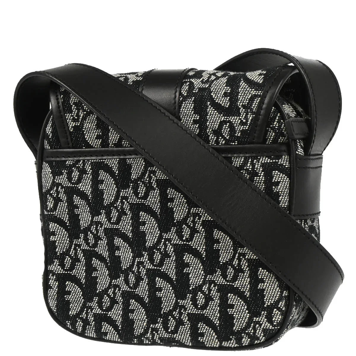 Christian Dior 2003 Black Trotter Shoulder Bag