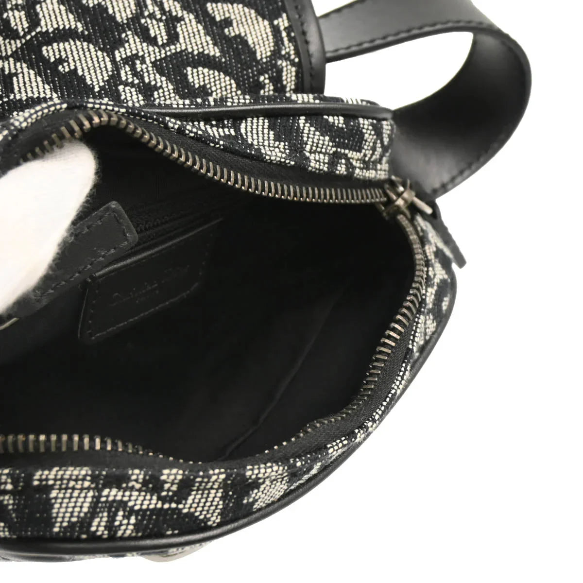 Christian Dior 2003 Black Trotter Shoulder Bag