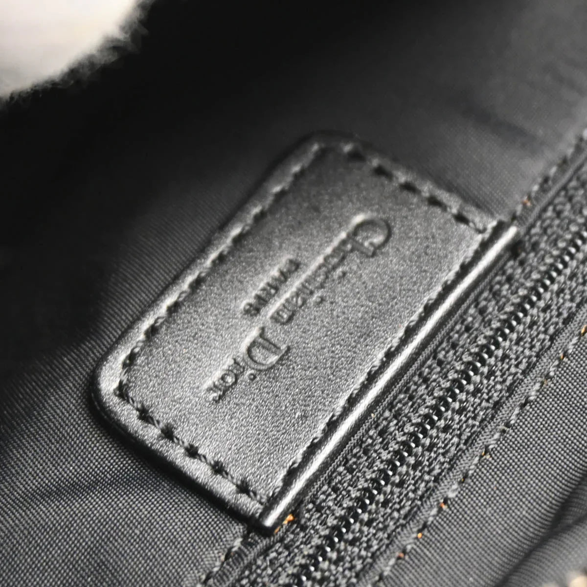 Christian Dior 2003 Black Trotter Shoulder Bag