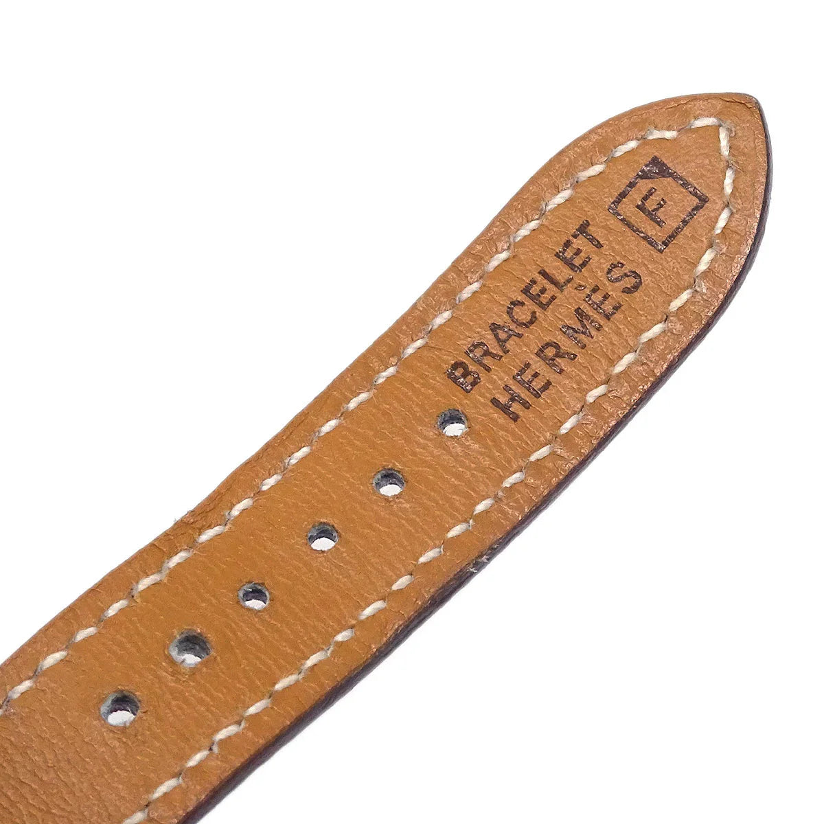 Hermes H Watch HH1.201 Quartz Watch Gold Red