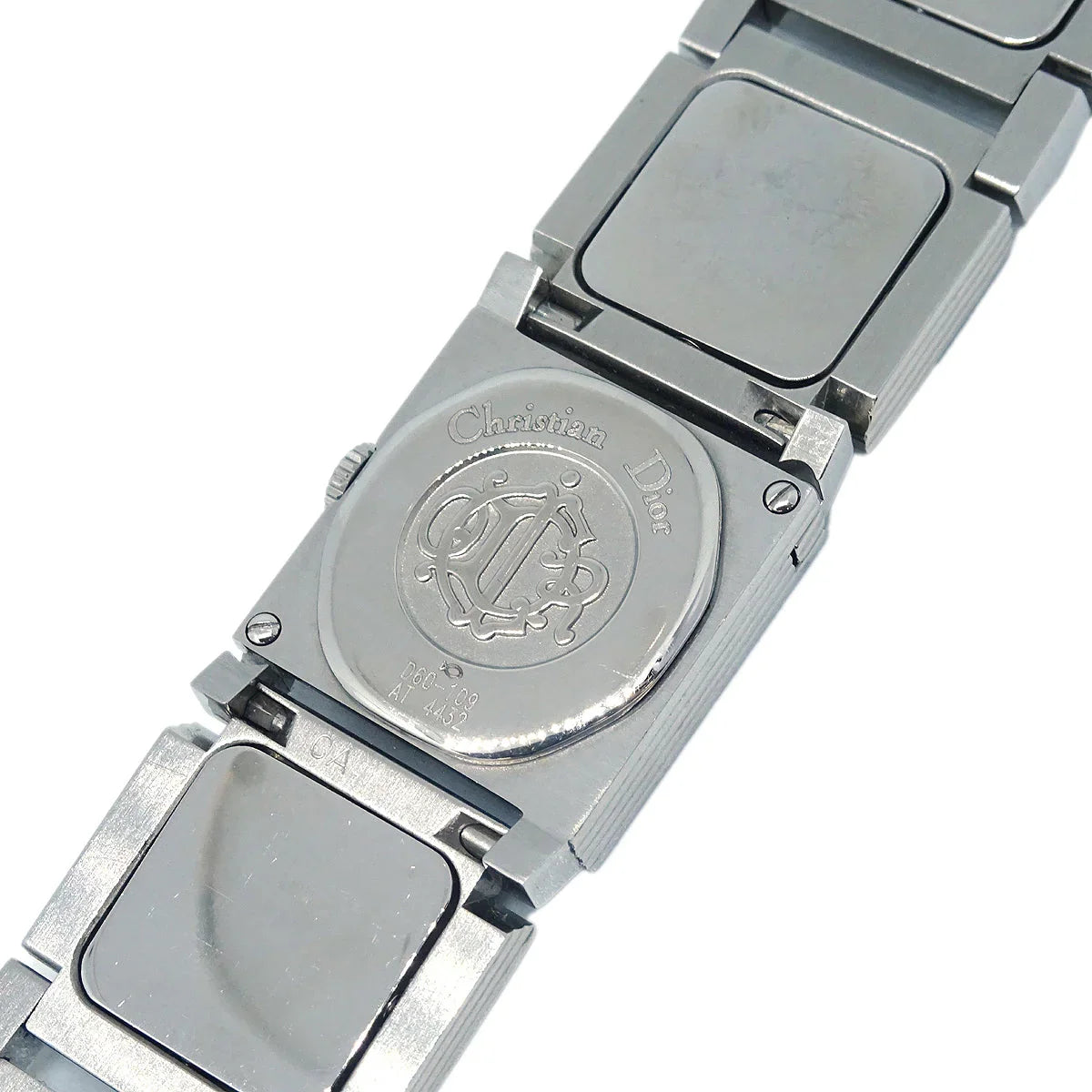 Christian Dior * D60-109 La Parisienne Quartz Watch Silver