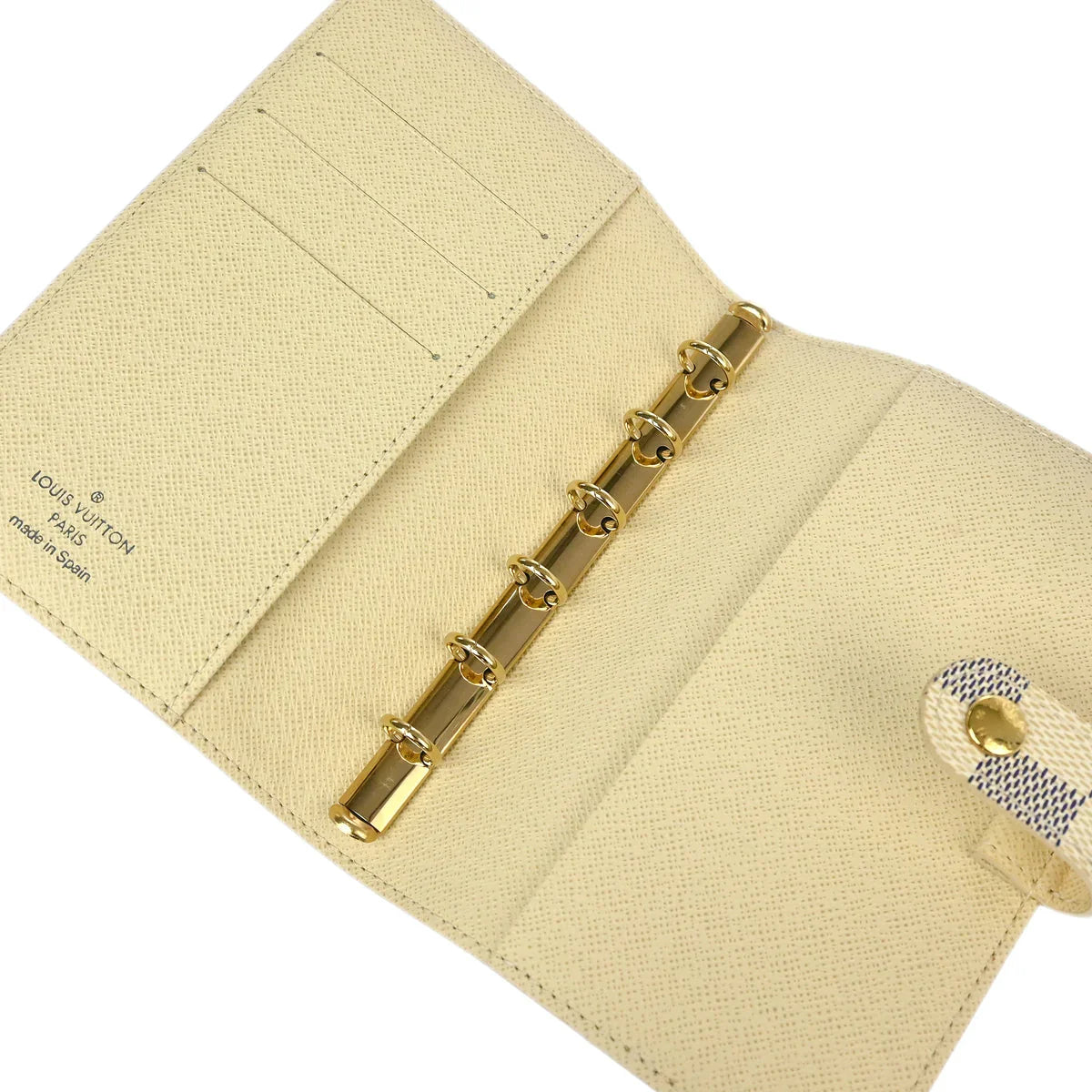 Louis Vuitton 2009 Damier Azur Agenda PM Note Book Cover R20706
