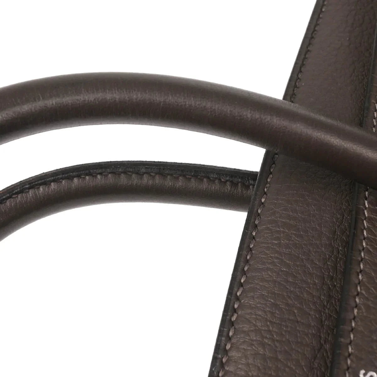 Hermes Graphite Togo Haut a Courroies 50 Handbag