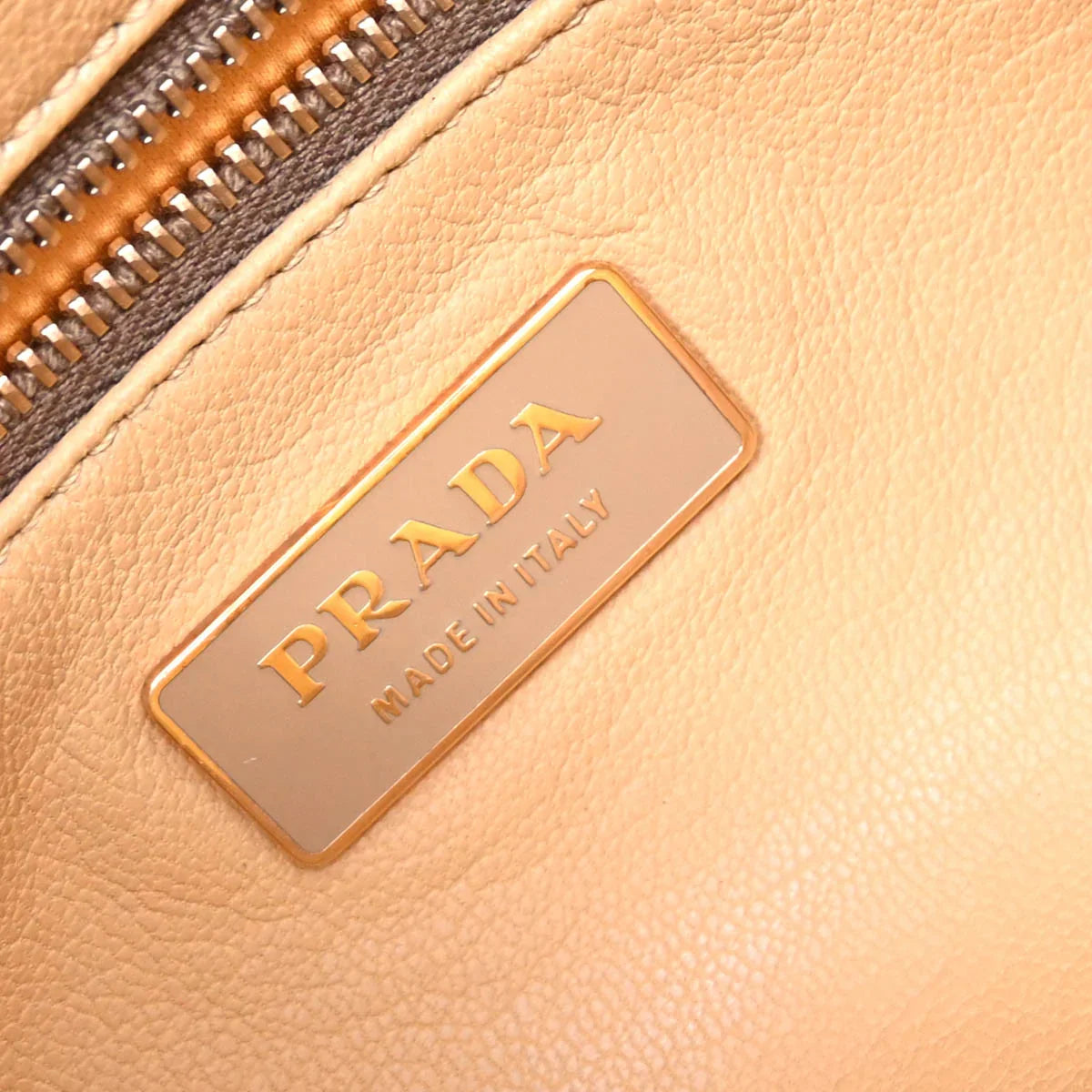 Prada Yellow Chain Shoulder Bag