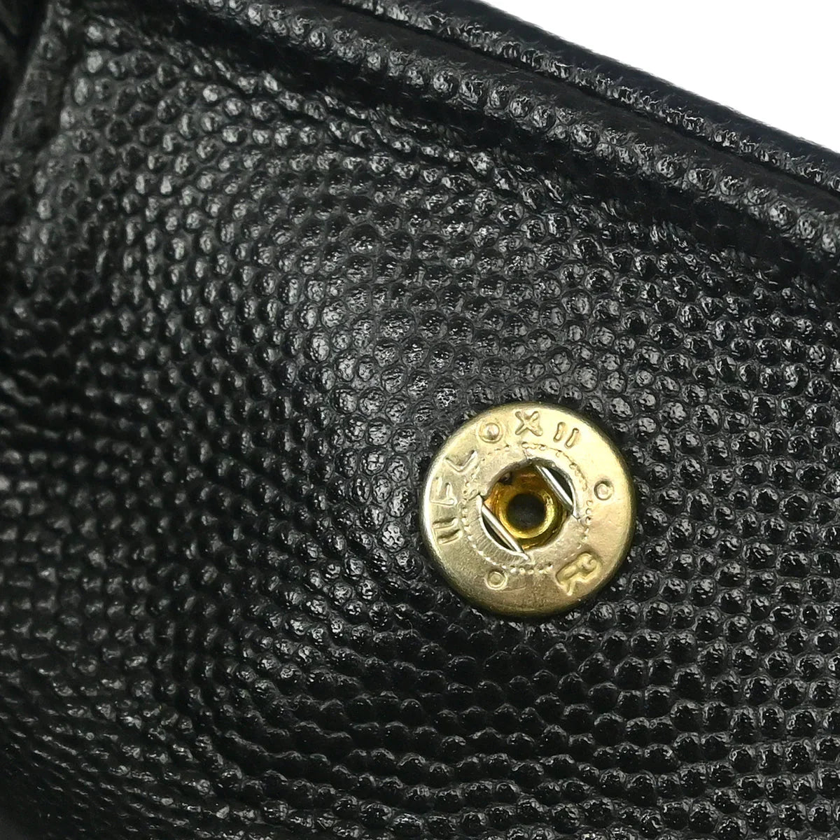 Chanel 1997-1999 Black Caviar Handbag
