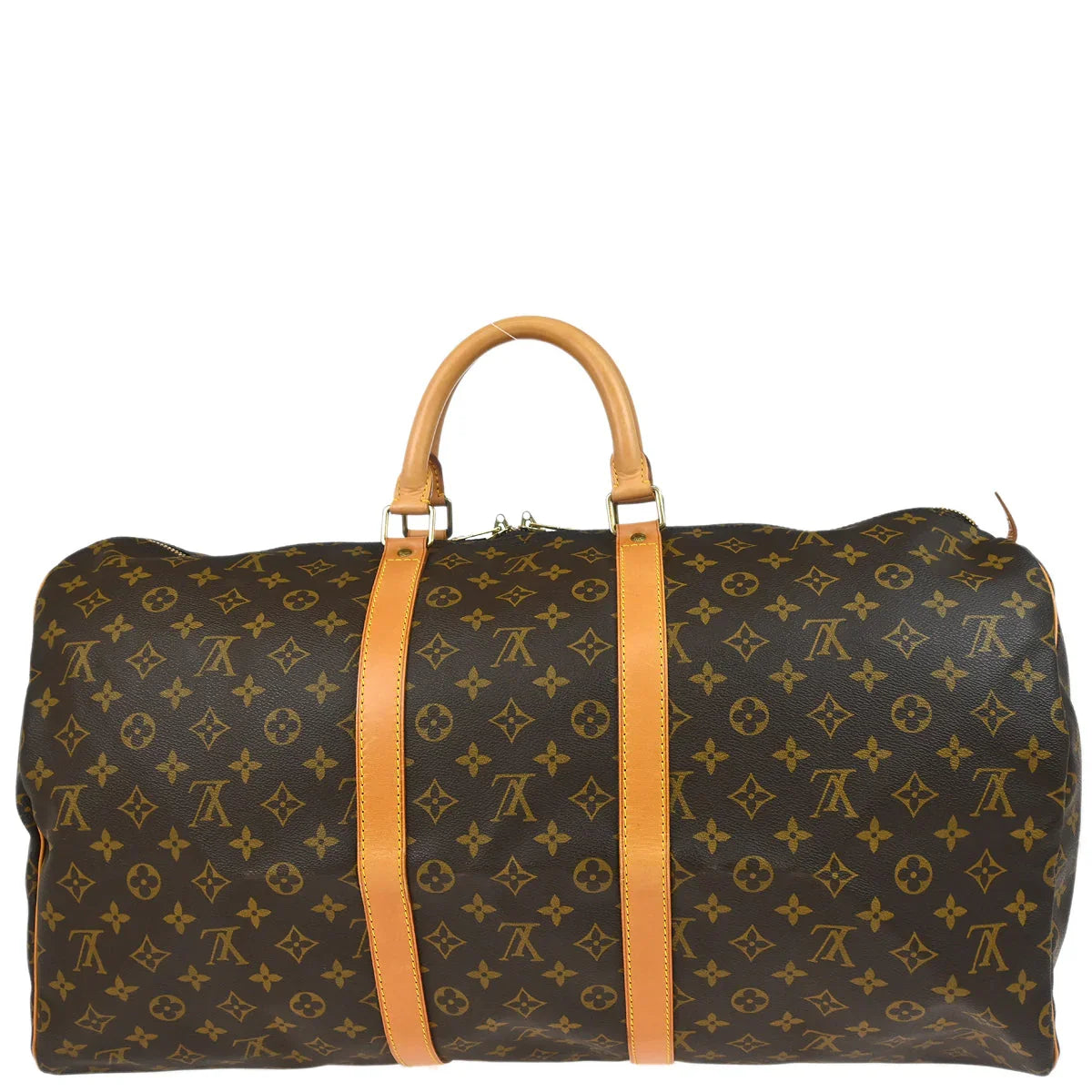 Louis Vuitton 1996 Monogram Keepall 55 Travel Duffle Handbag M41424
