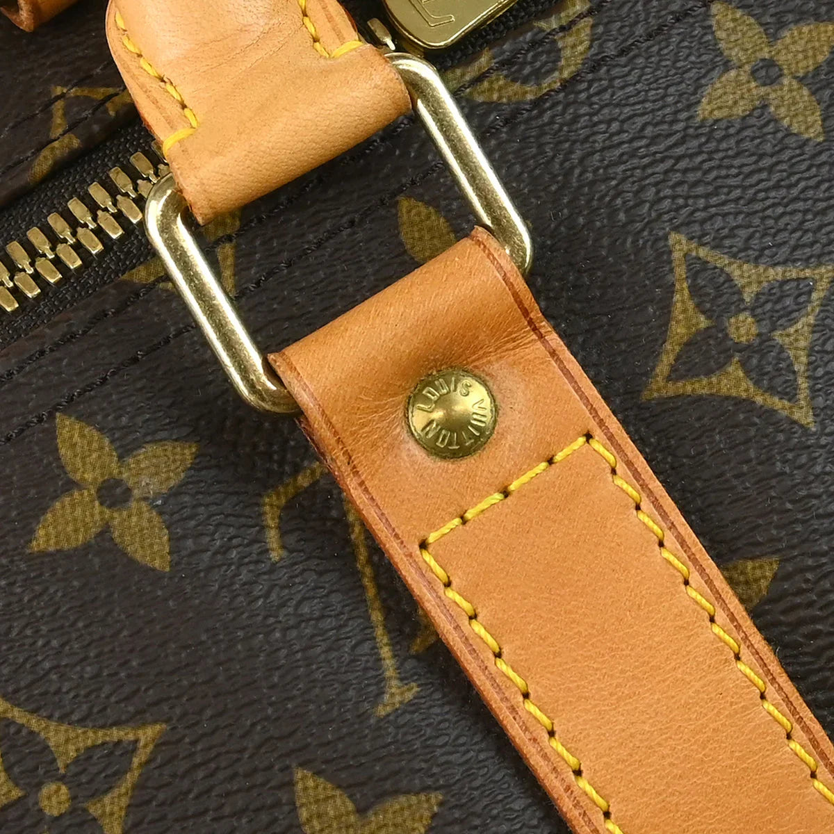 Louis Vuitton 1996 Monogram Keepall 55 Travel Duffle Handbag M41424