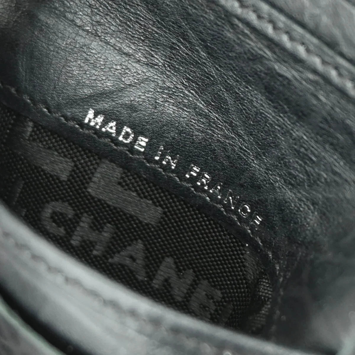 Chanel 2008-2009 Black Calfskin Cambon Ligne Wallet