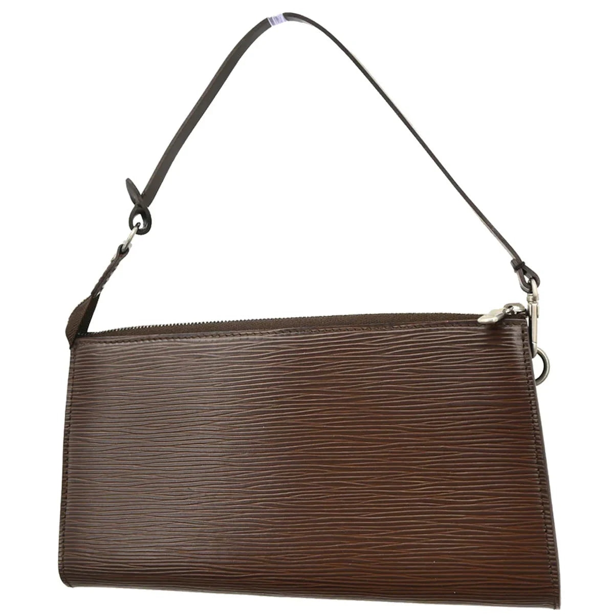 Louis Vuitton 2001 Brown Epi Pochette Accessoires Pouch Handbag M5294D