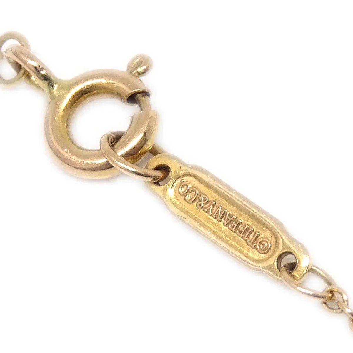 Tiffany & Co. Sentimental Heart Pendant Necklace AU750 Diamond