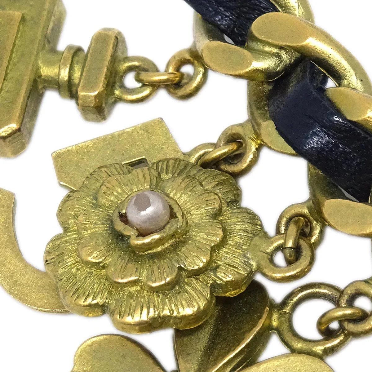 Chanel Icon Brooch Pin Gold 95P