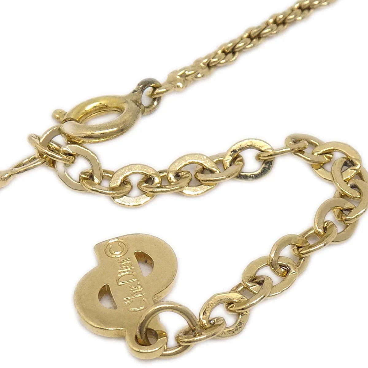 Christian Dior Necklace Pendant Gold